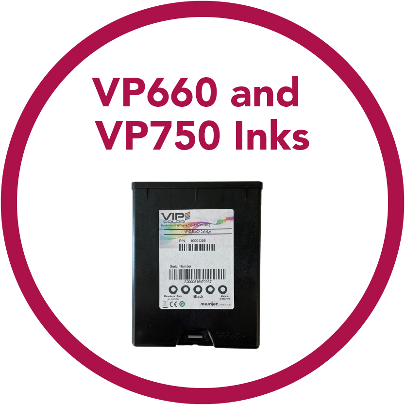 VP660 and VP750 Inks